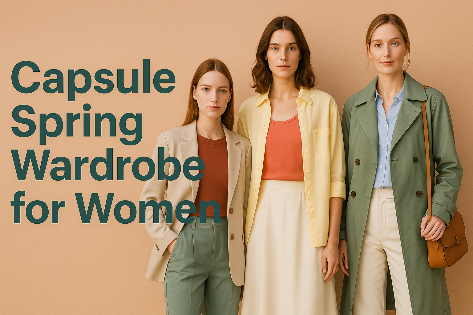 Capsule Spring Wardrobe for Women: Effortless Style for the Season